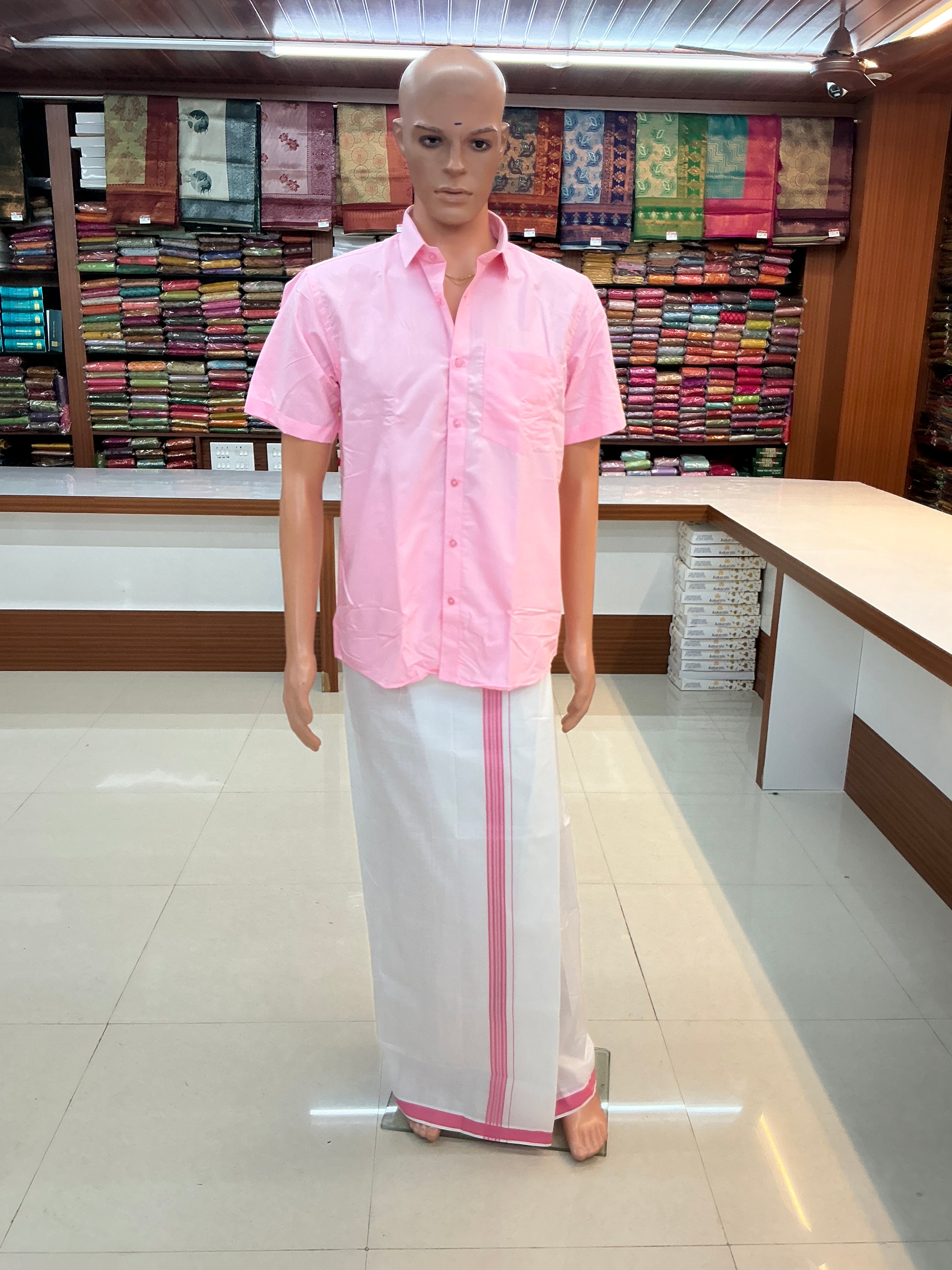 shirt + dhoti set