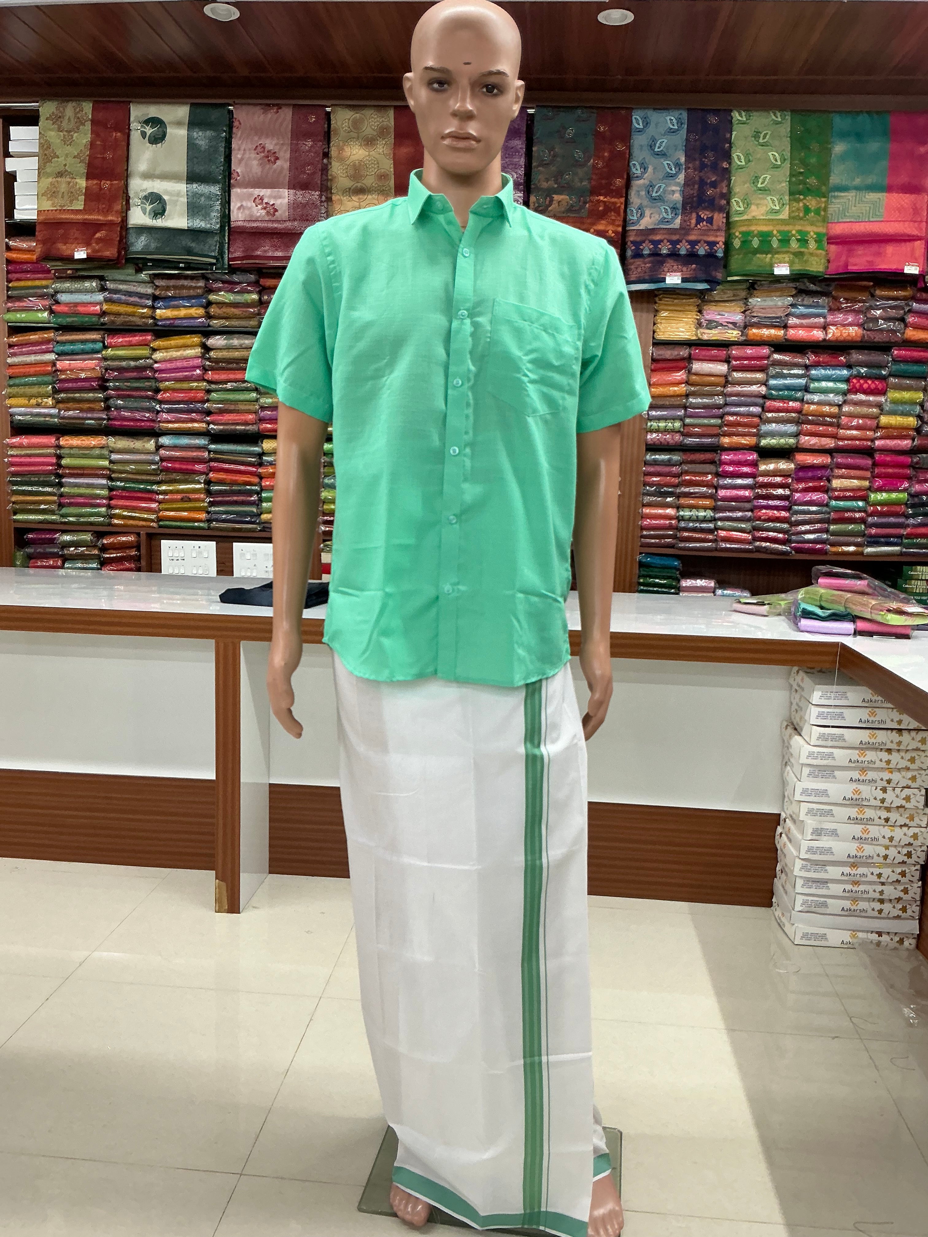 shirt + dhoti set