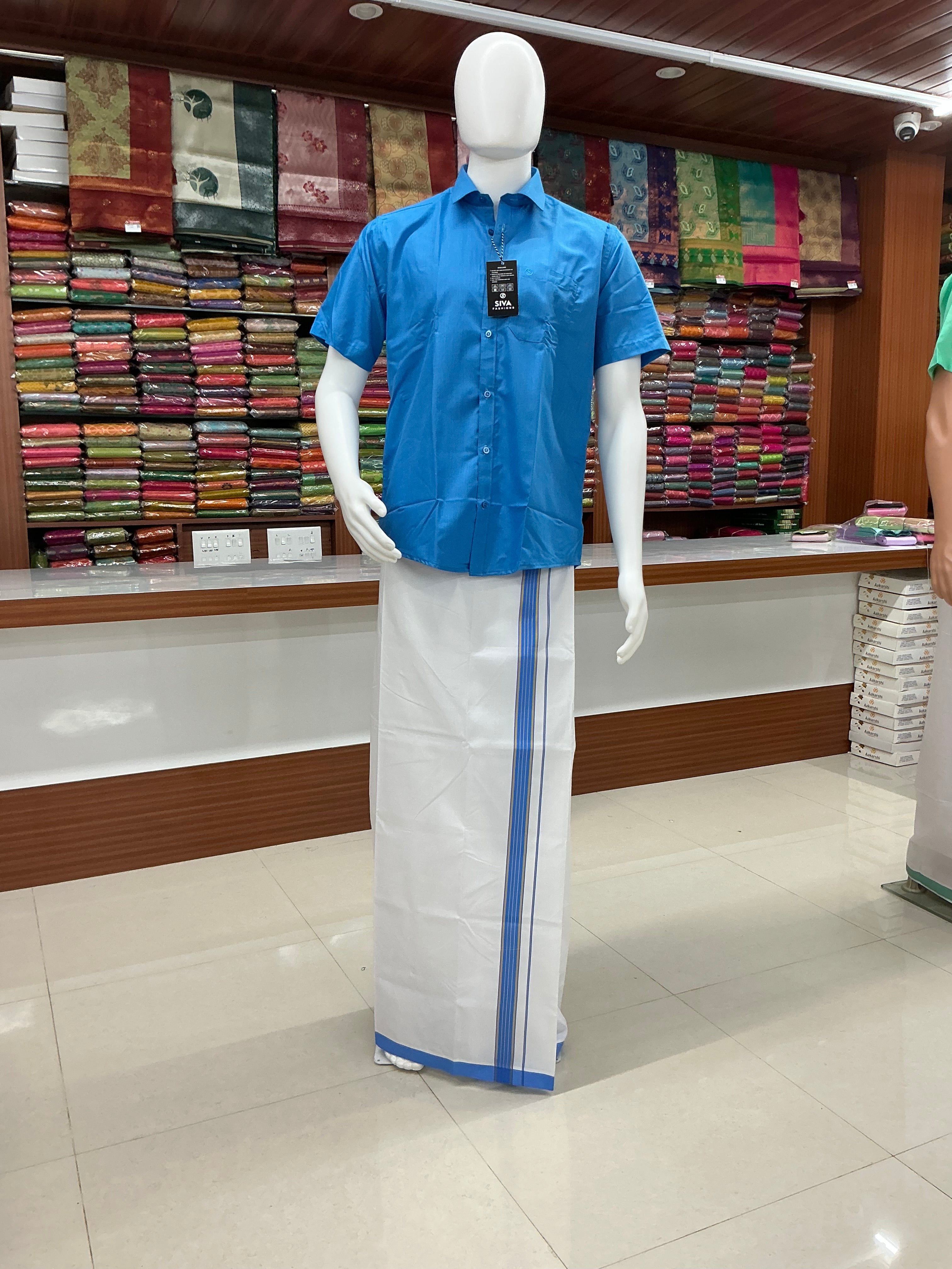 shirt + dhoti set