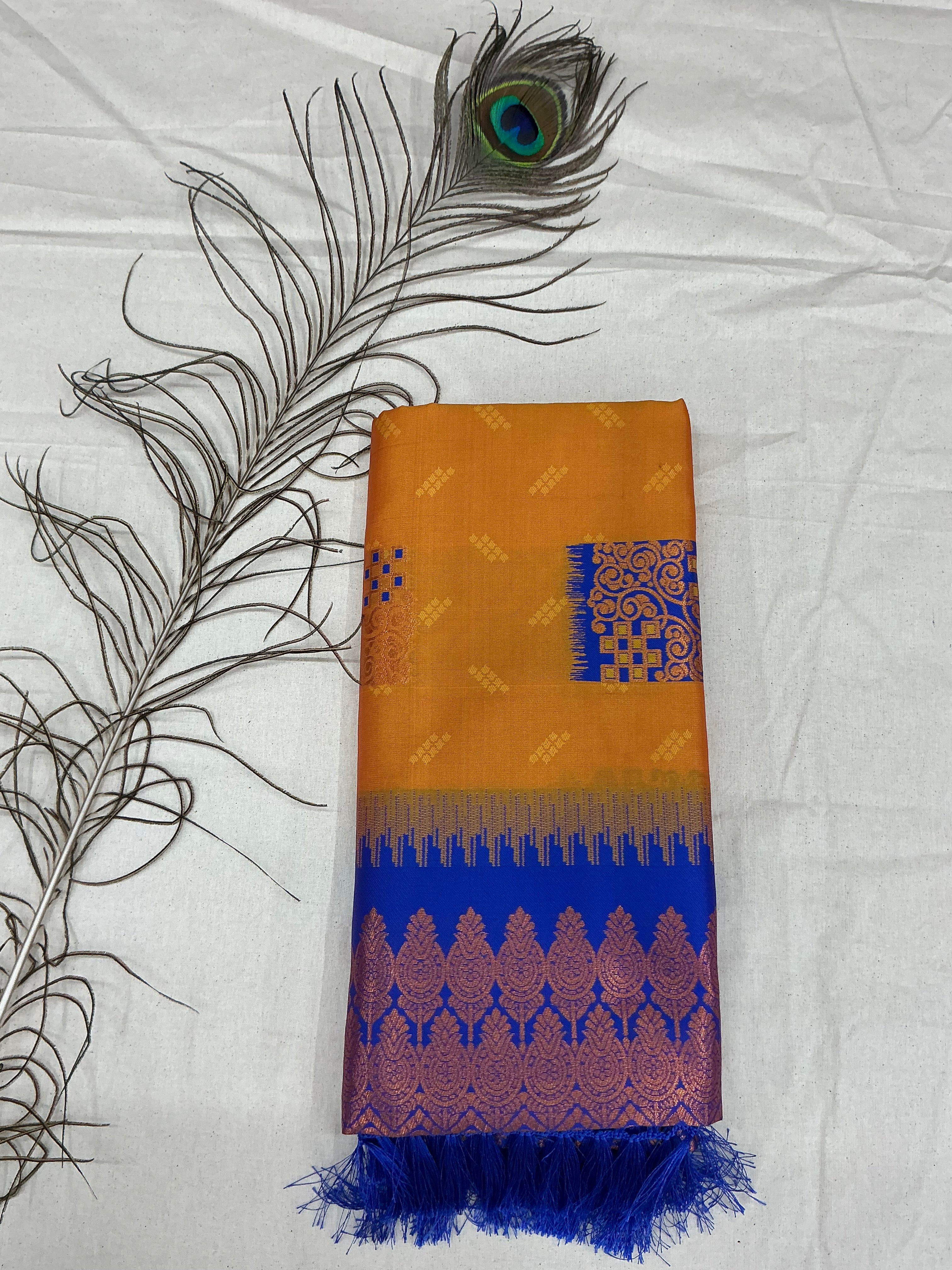 Gubera silk saree
