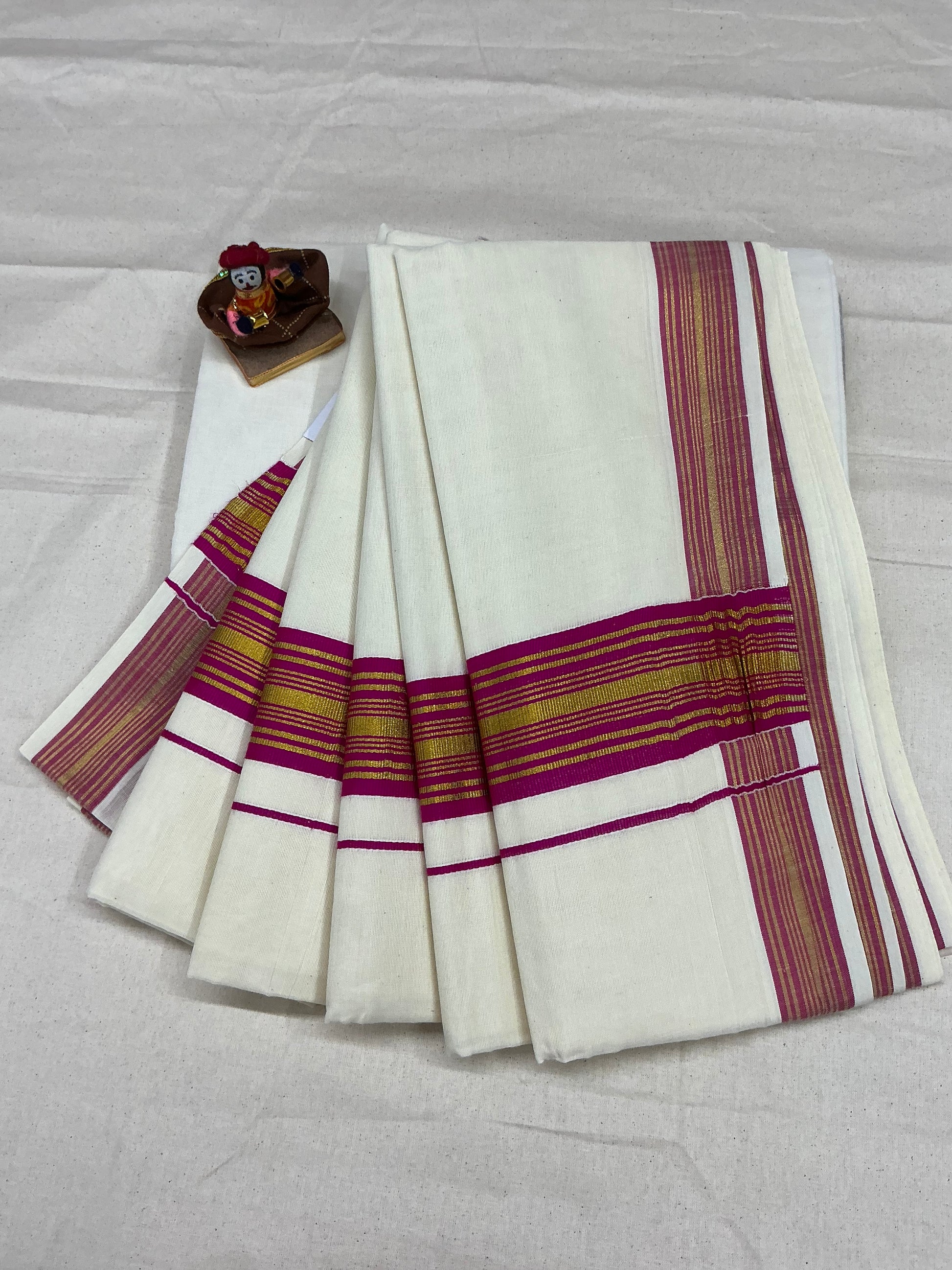 Kerala Traditional Cotton Saree