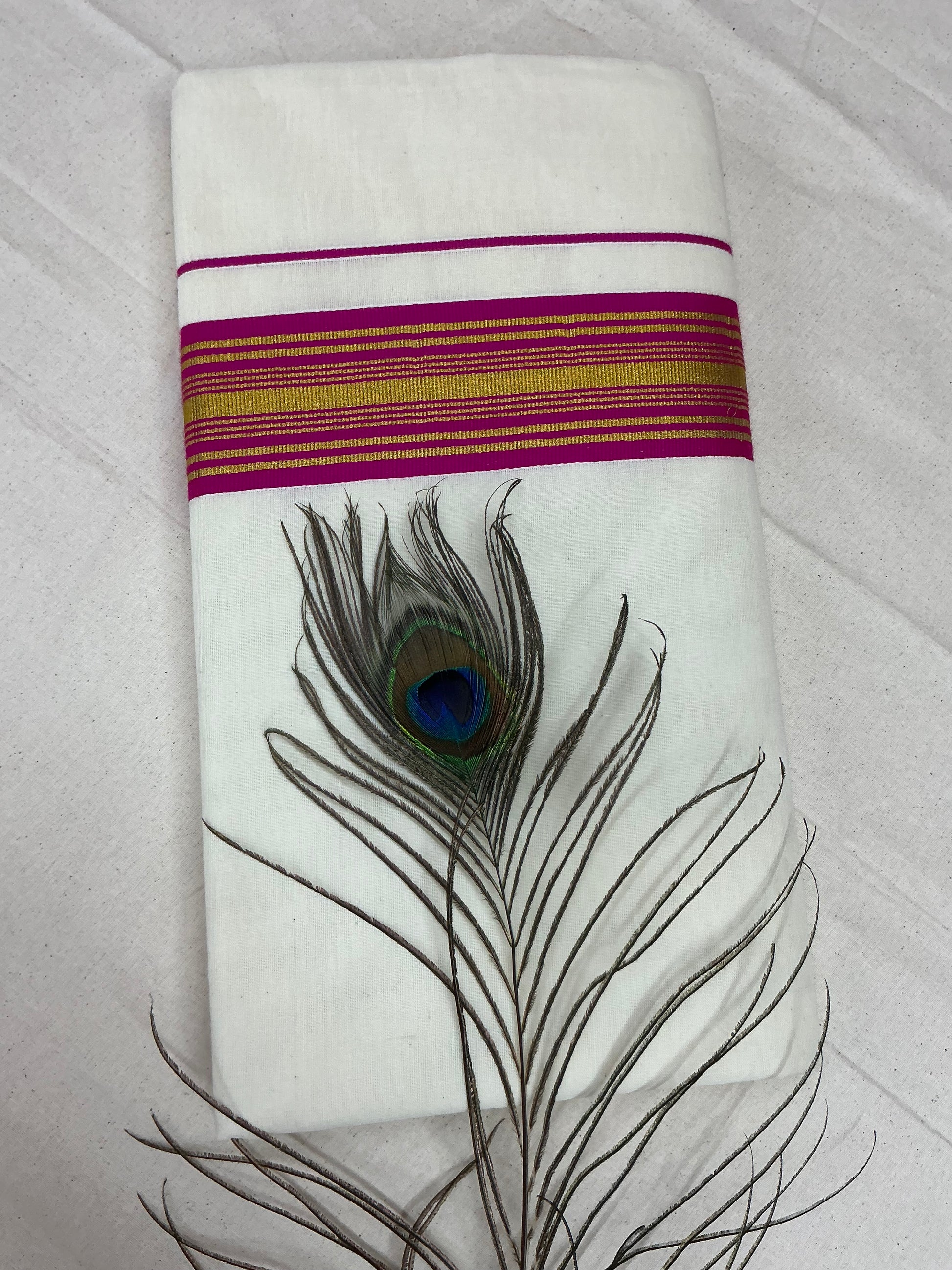 Kerala Traditional Cotton Saree