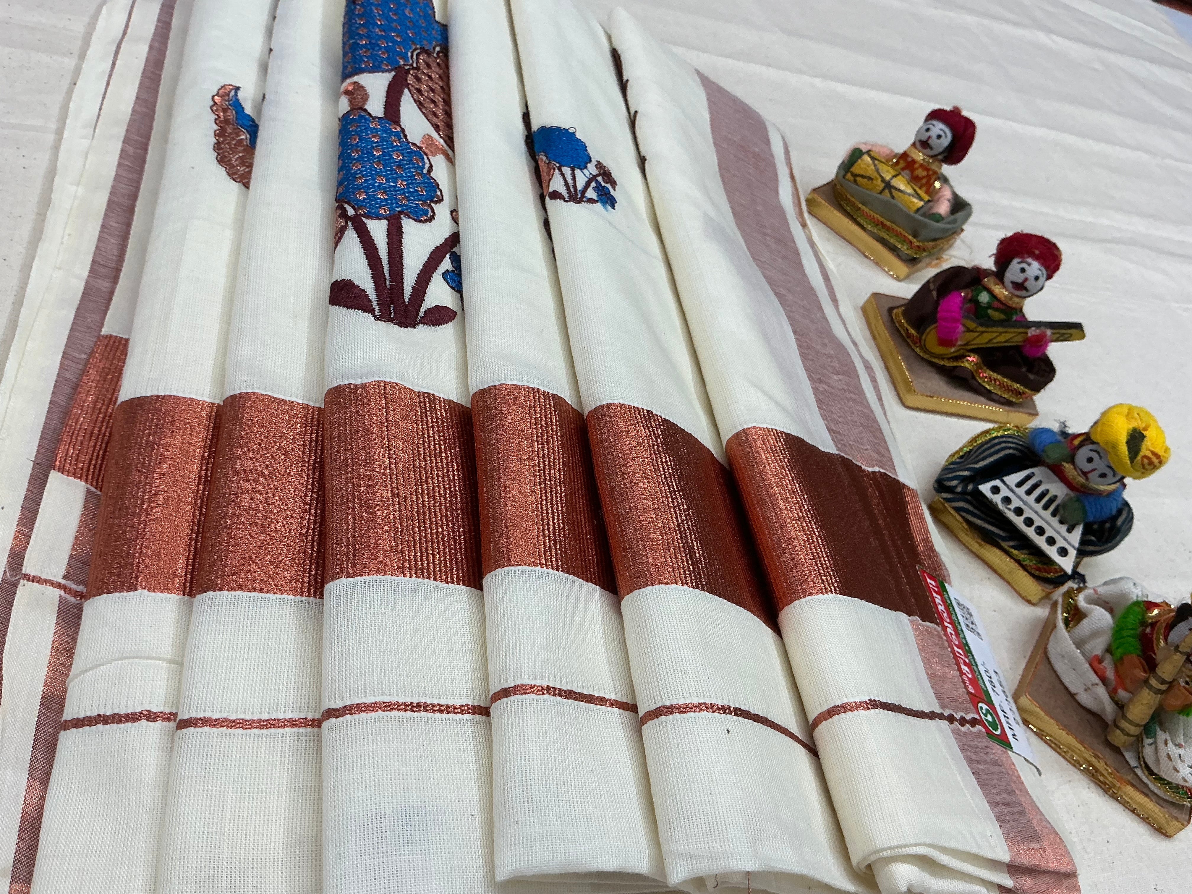 Kerala Traditional Cotton Saree