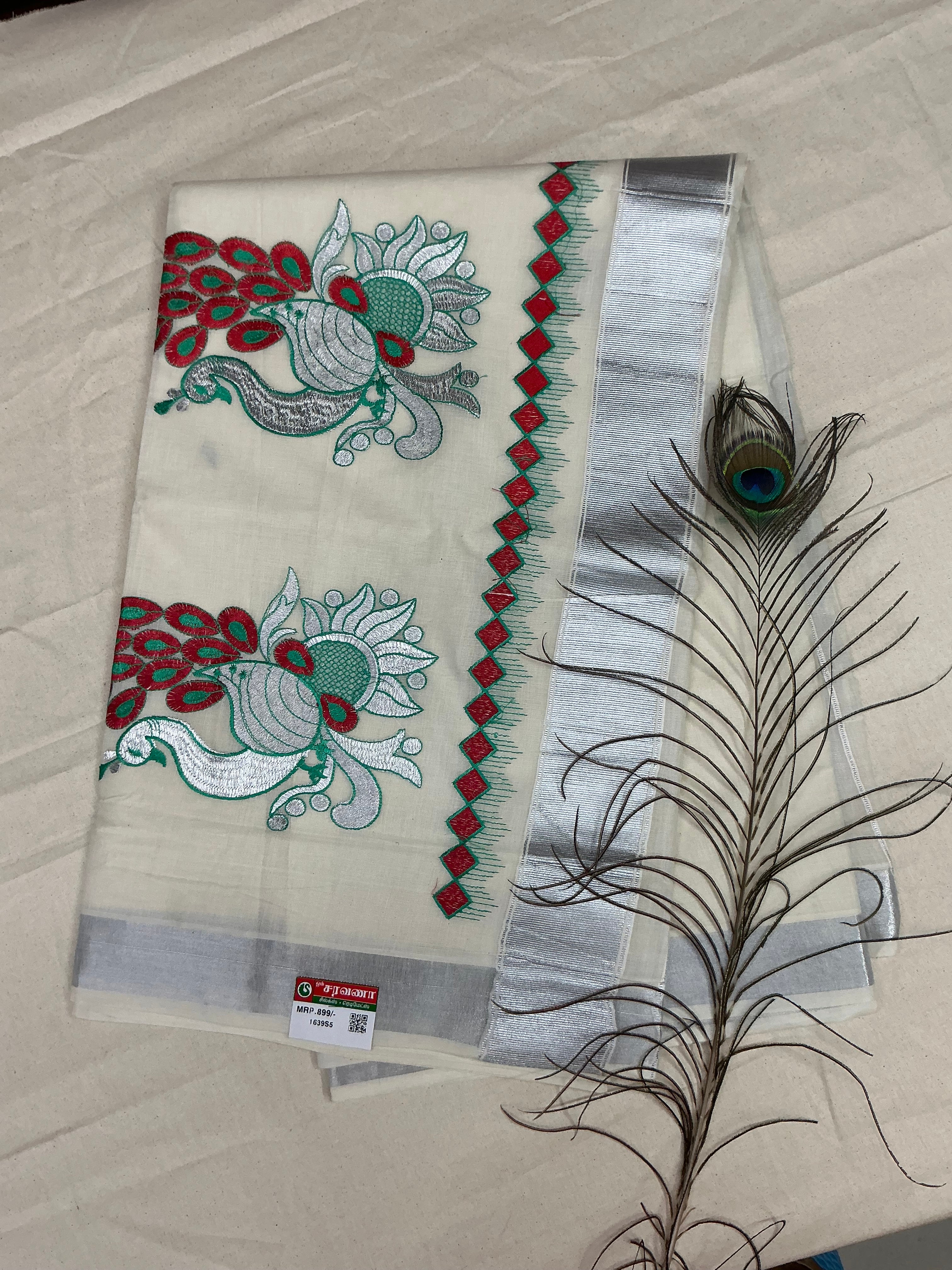 Kerala Treditional cotton Saree