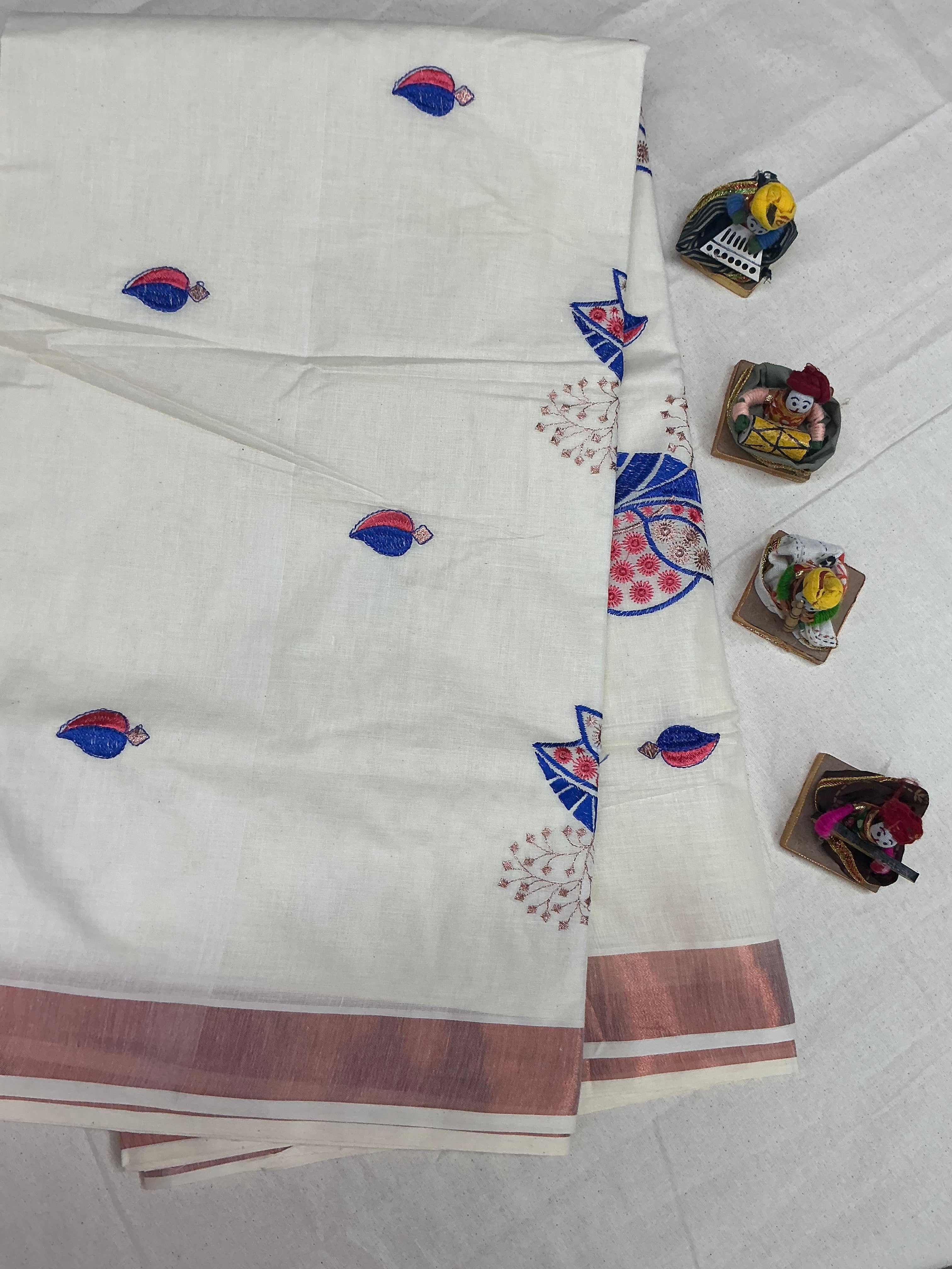 Kerala traditional Cotton Saree