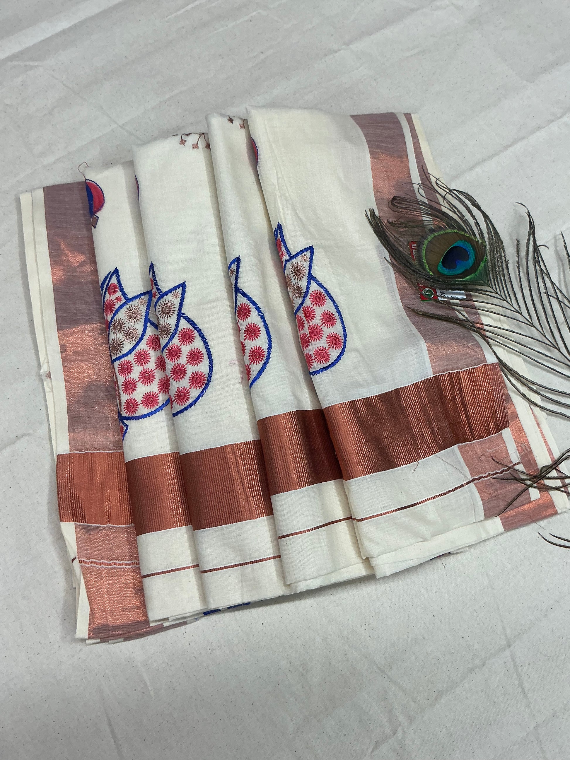 Kerala traditional Cotton Saree