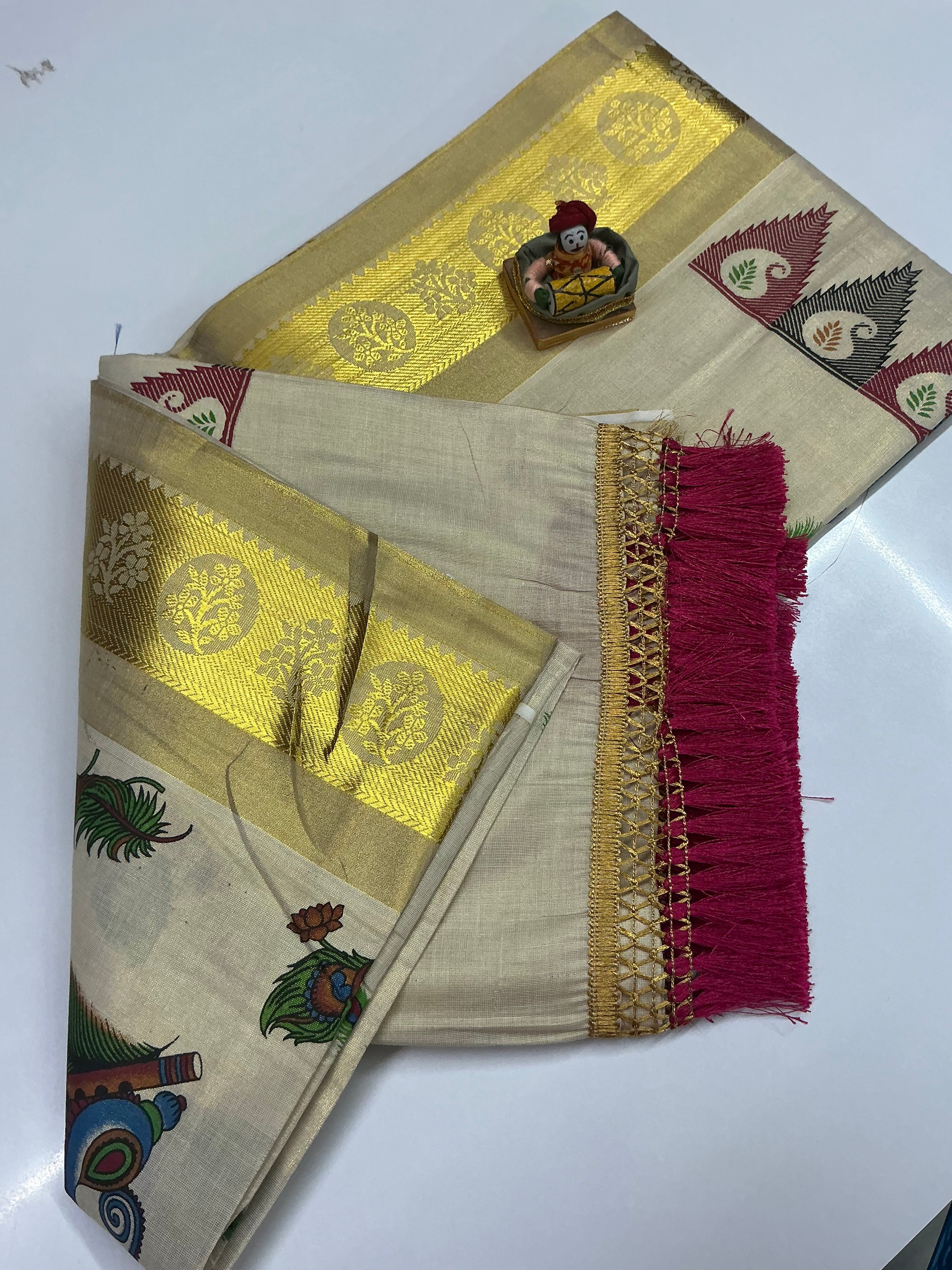 Kerala Traditional Tissue saree