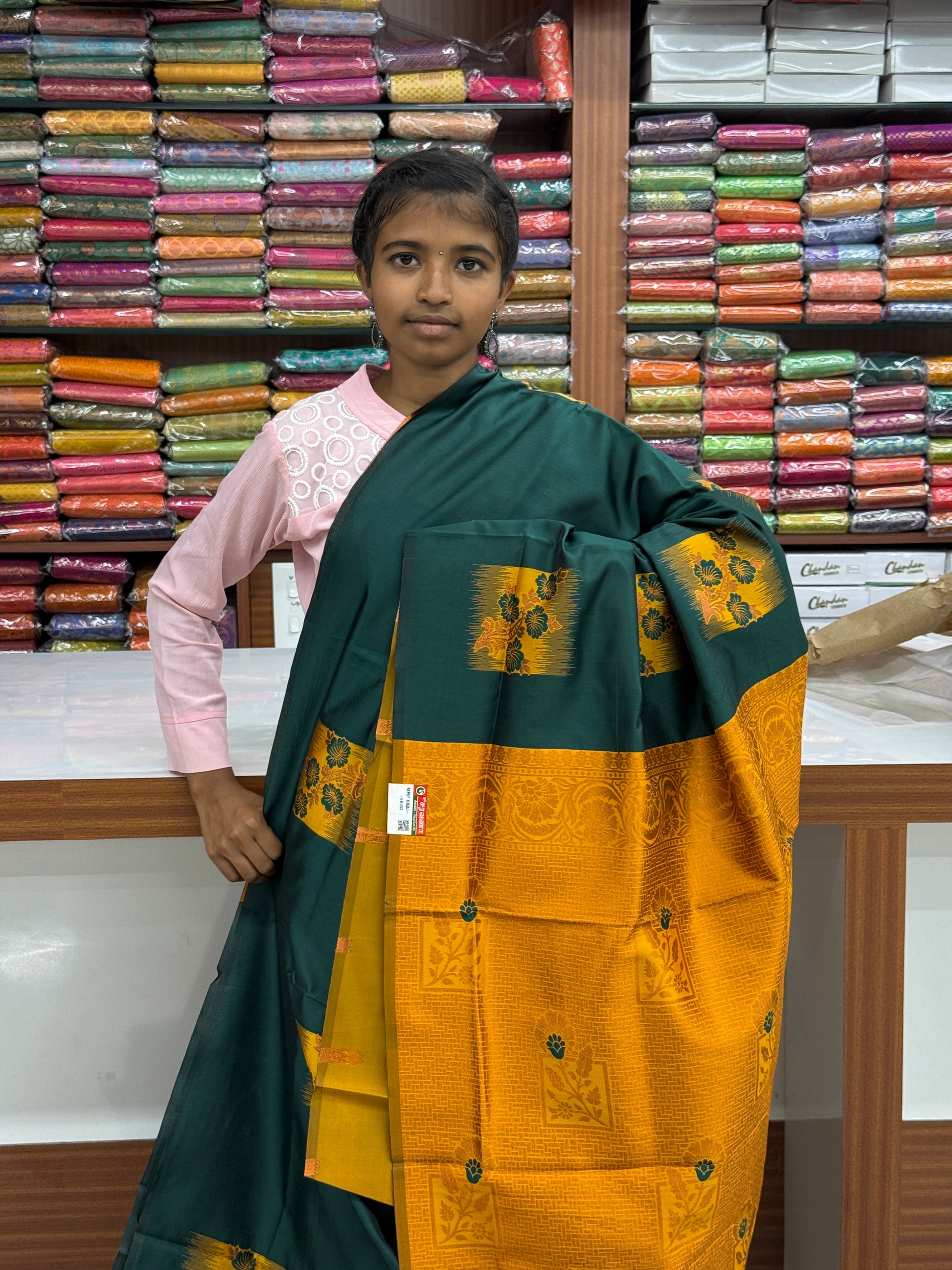 Gubera Silk saree