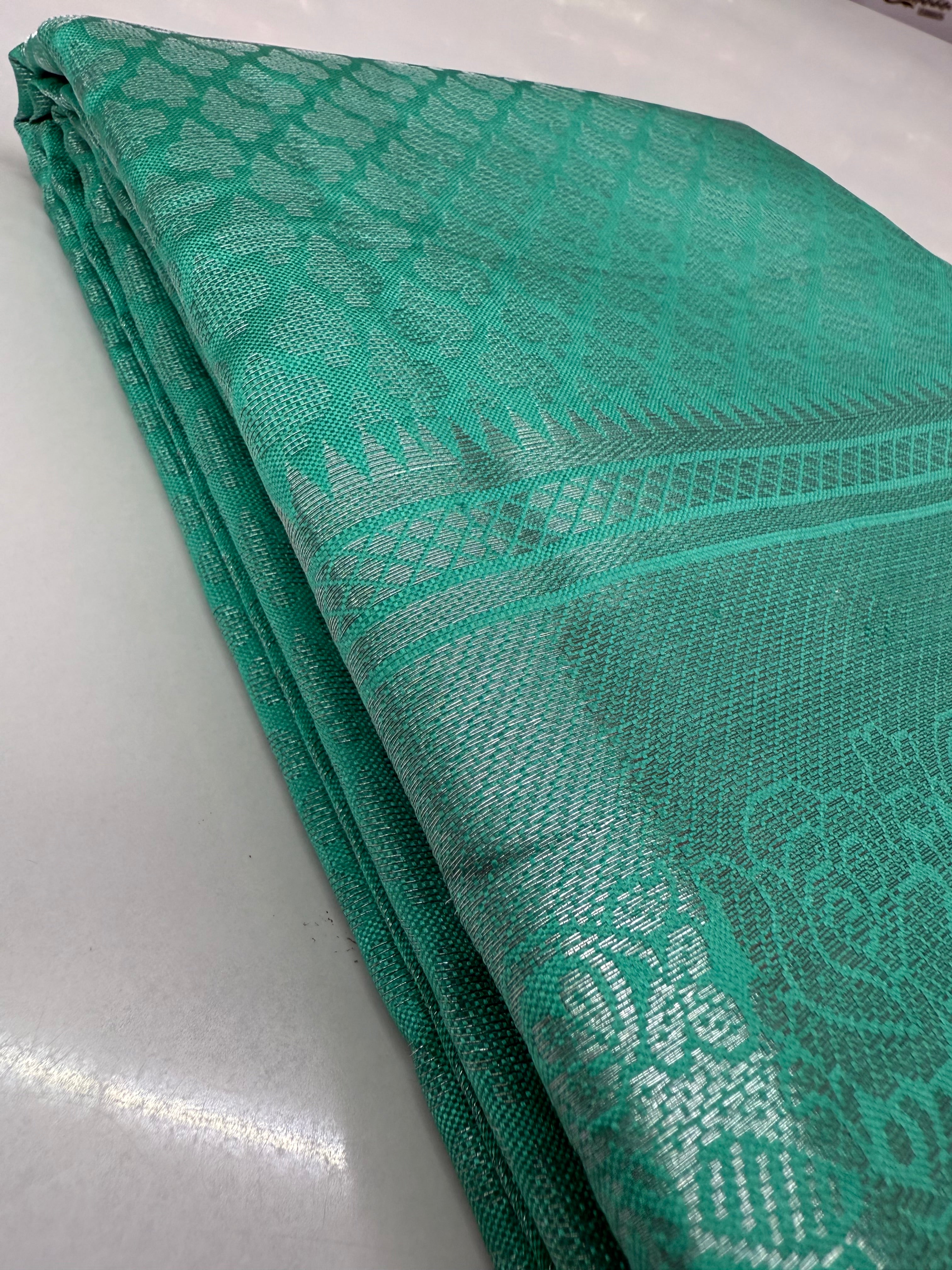 Jacquard Silver Zari Saree