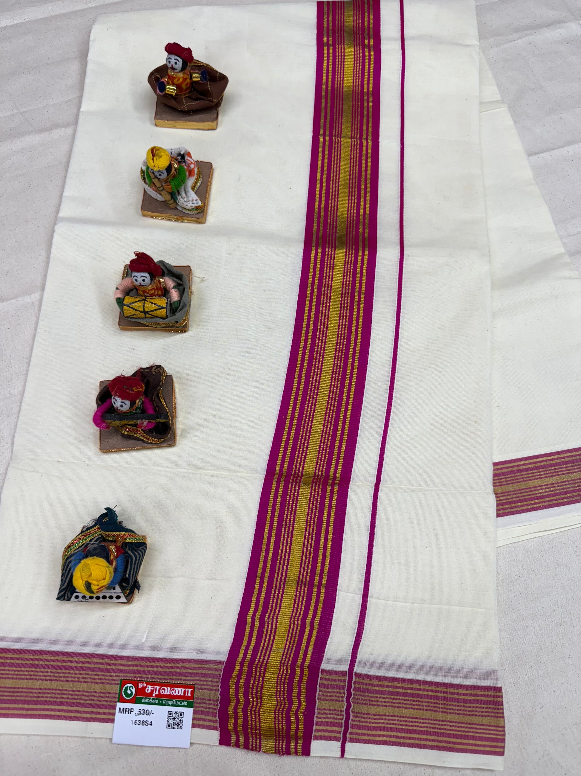 Kerala Traditional Cotton Saree