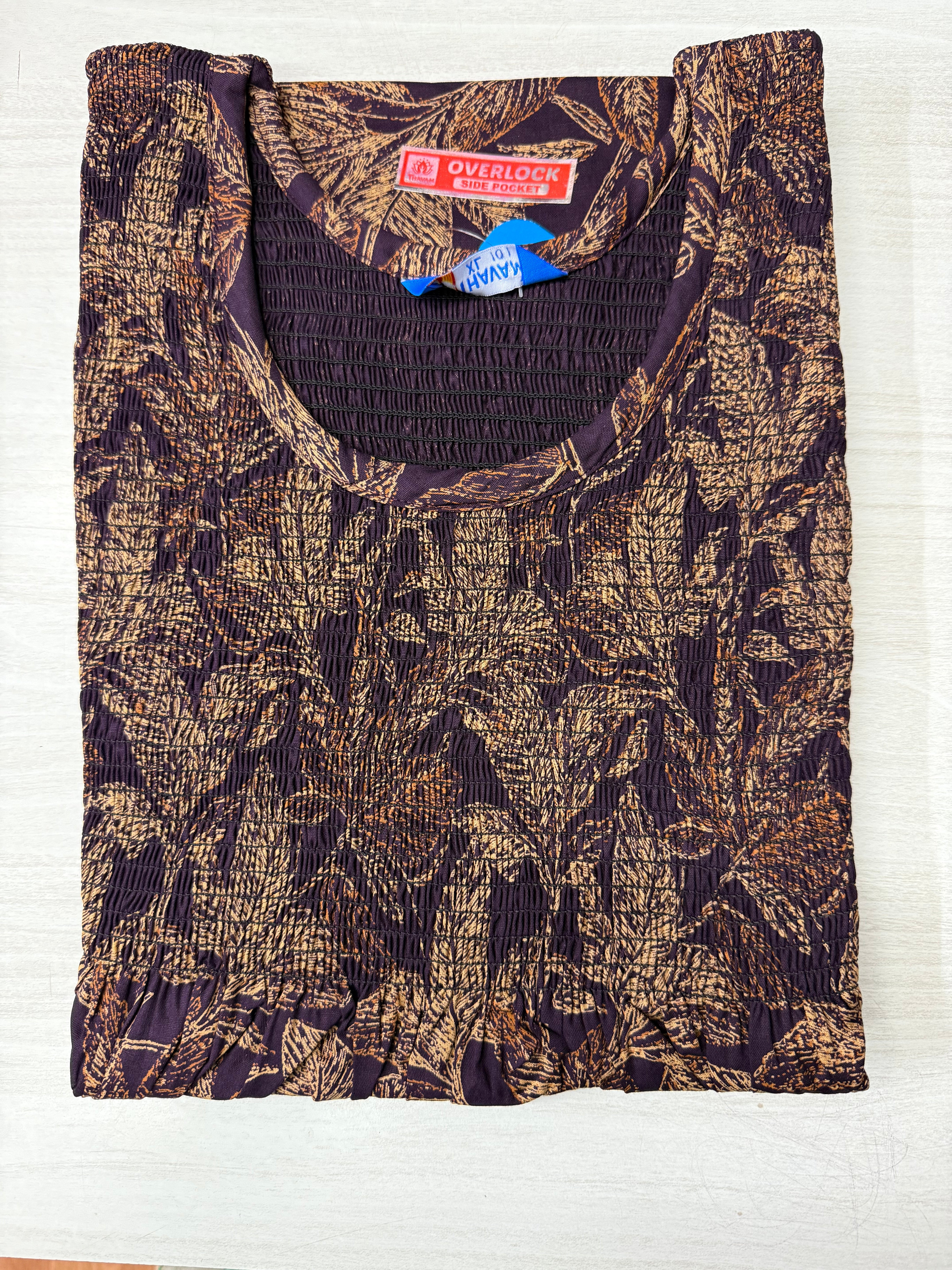 Smocking Nighty  (XL)