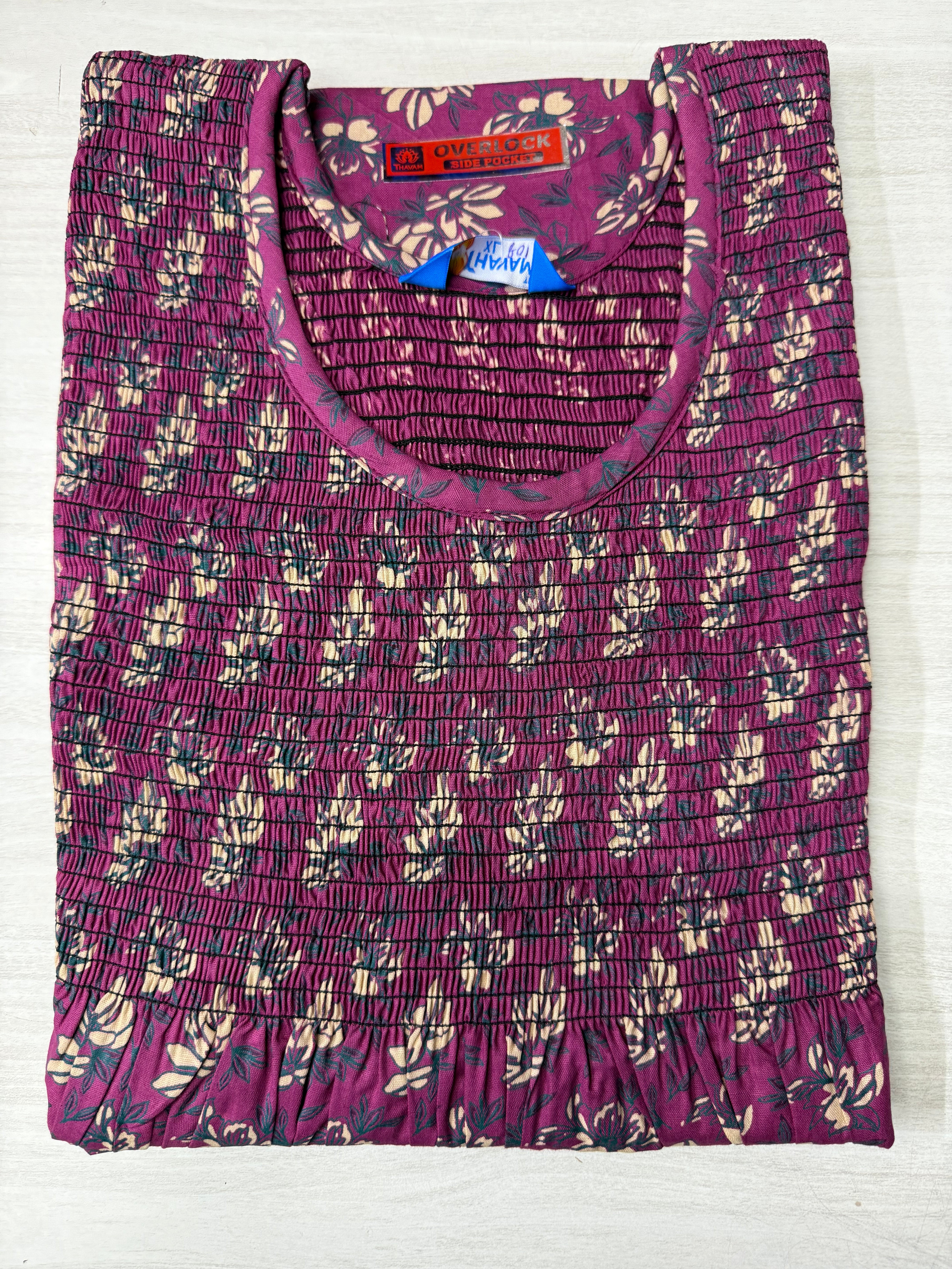 Smocking Nighty  (XL)