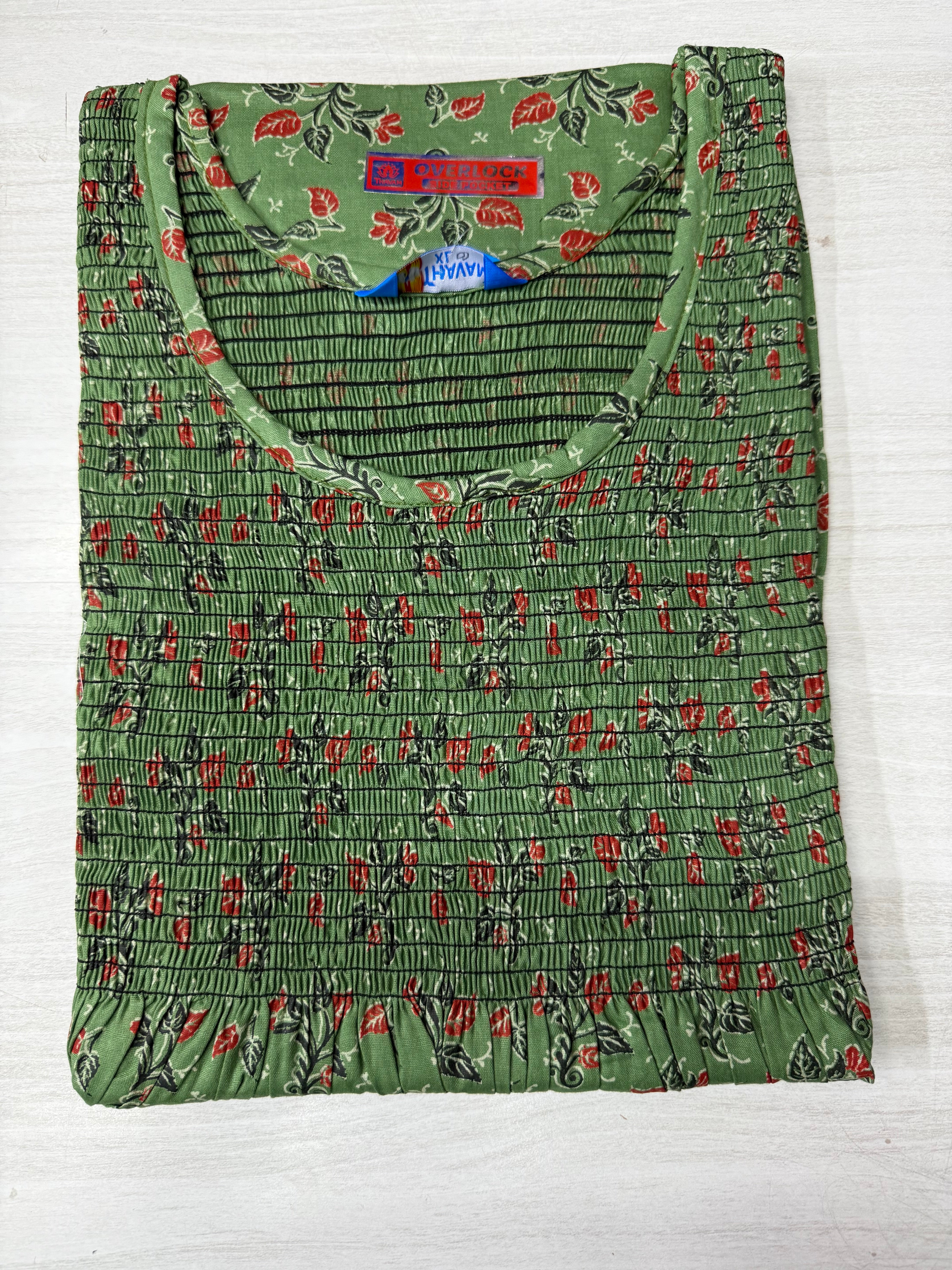 Smocking Nighty  (XL)
