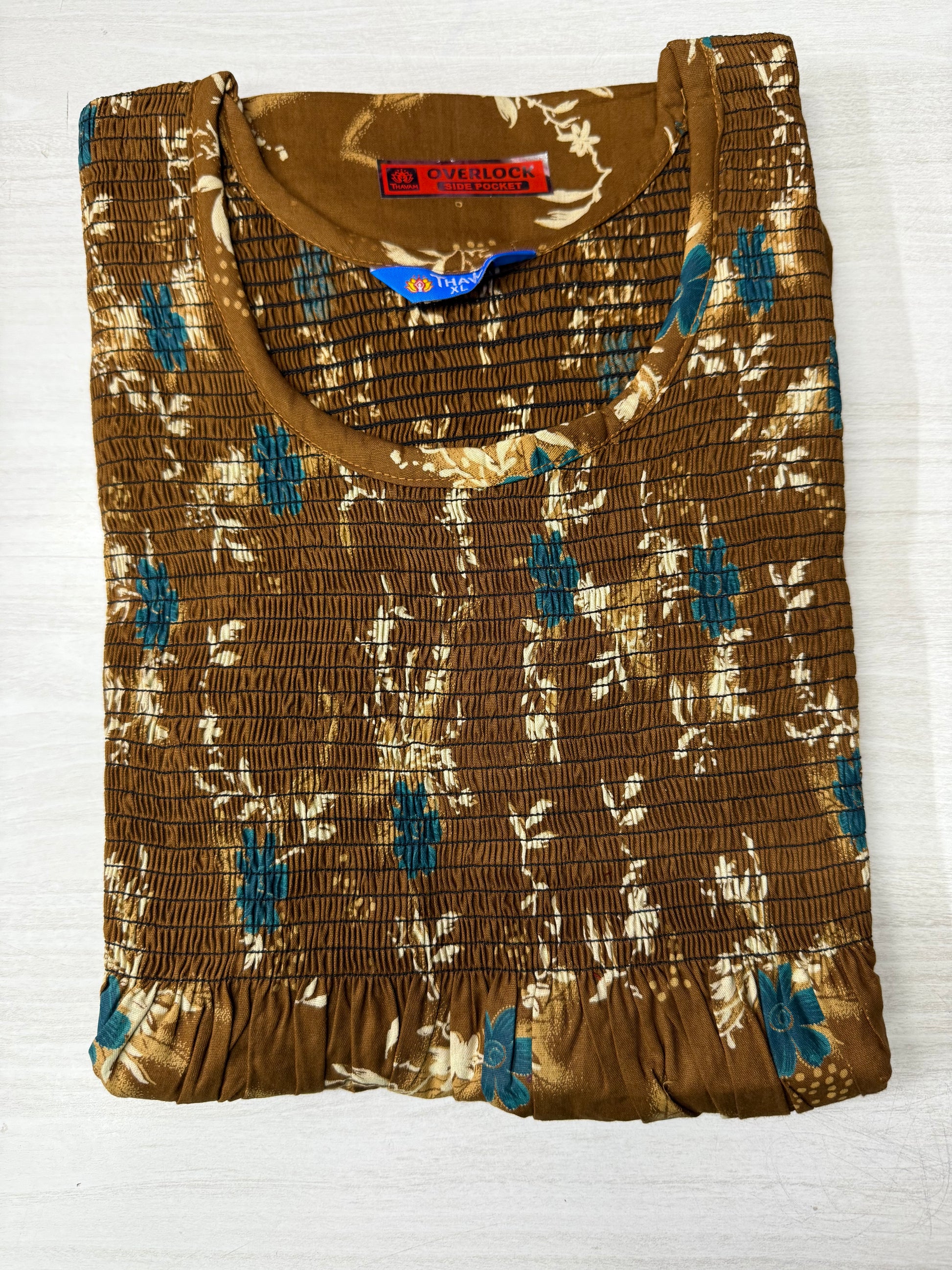 Smocking Nighty  (XL)