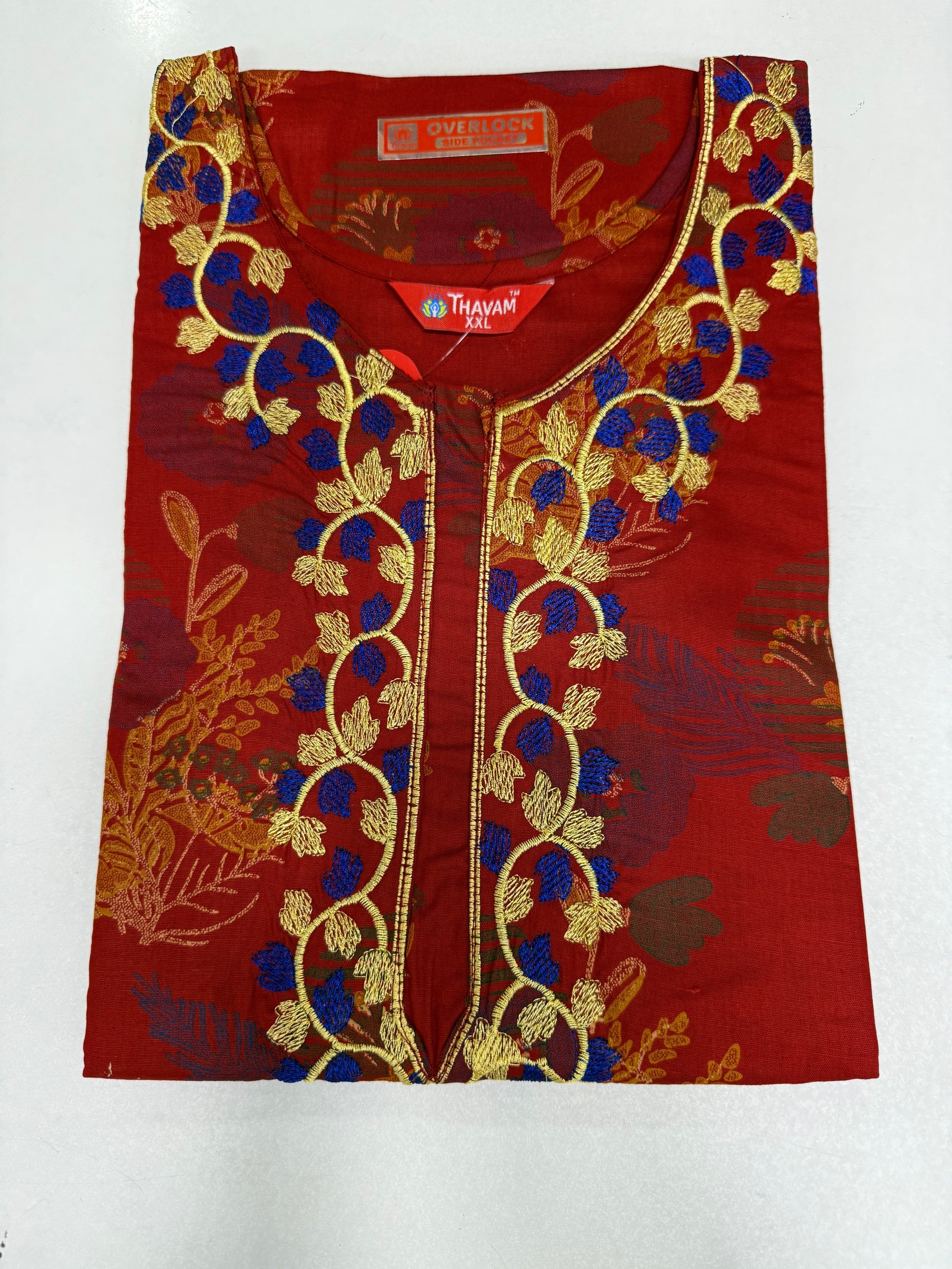 Embroidery Nighty  (XL,XXL)