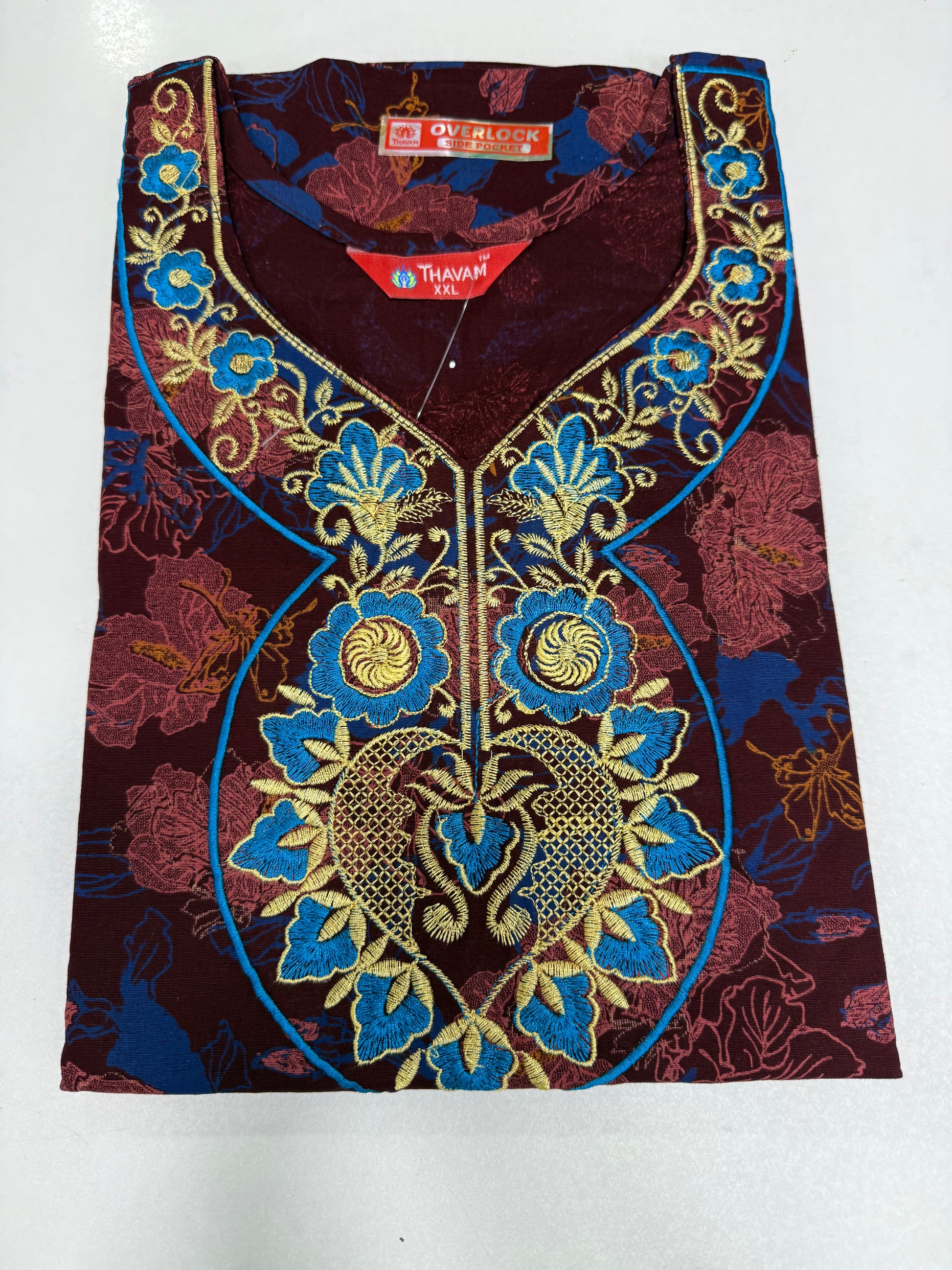 Embroidery Nighty  (XL,XXL)