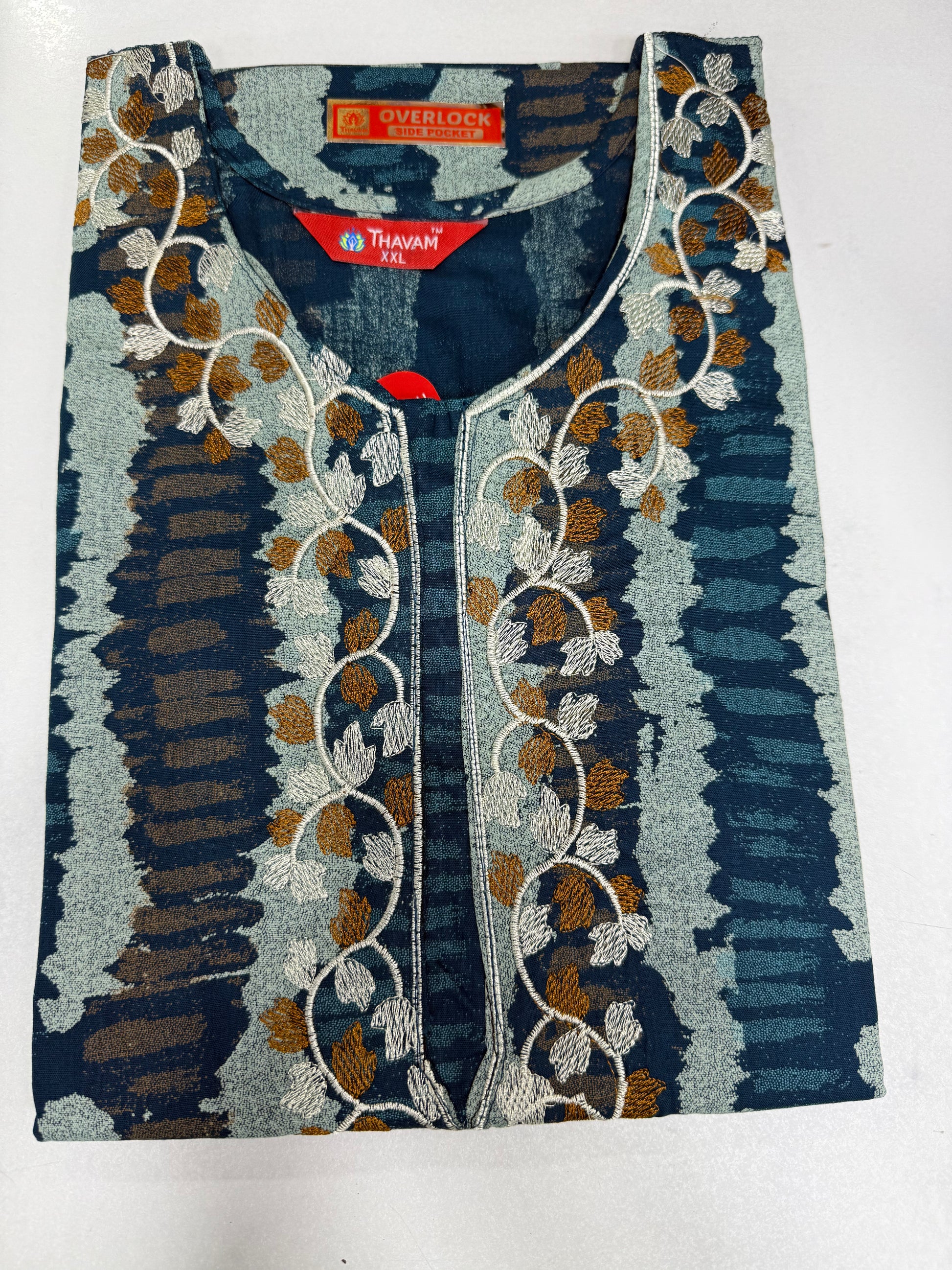 Embroidery Nighty  (XL,XXL)