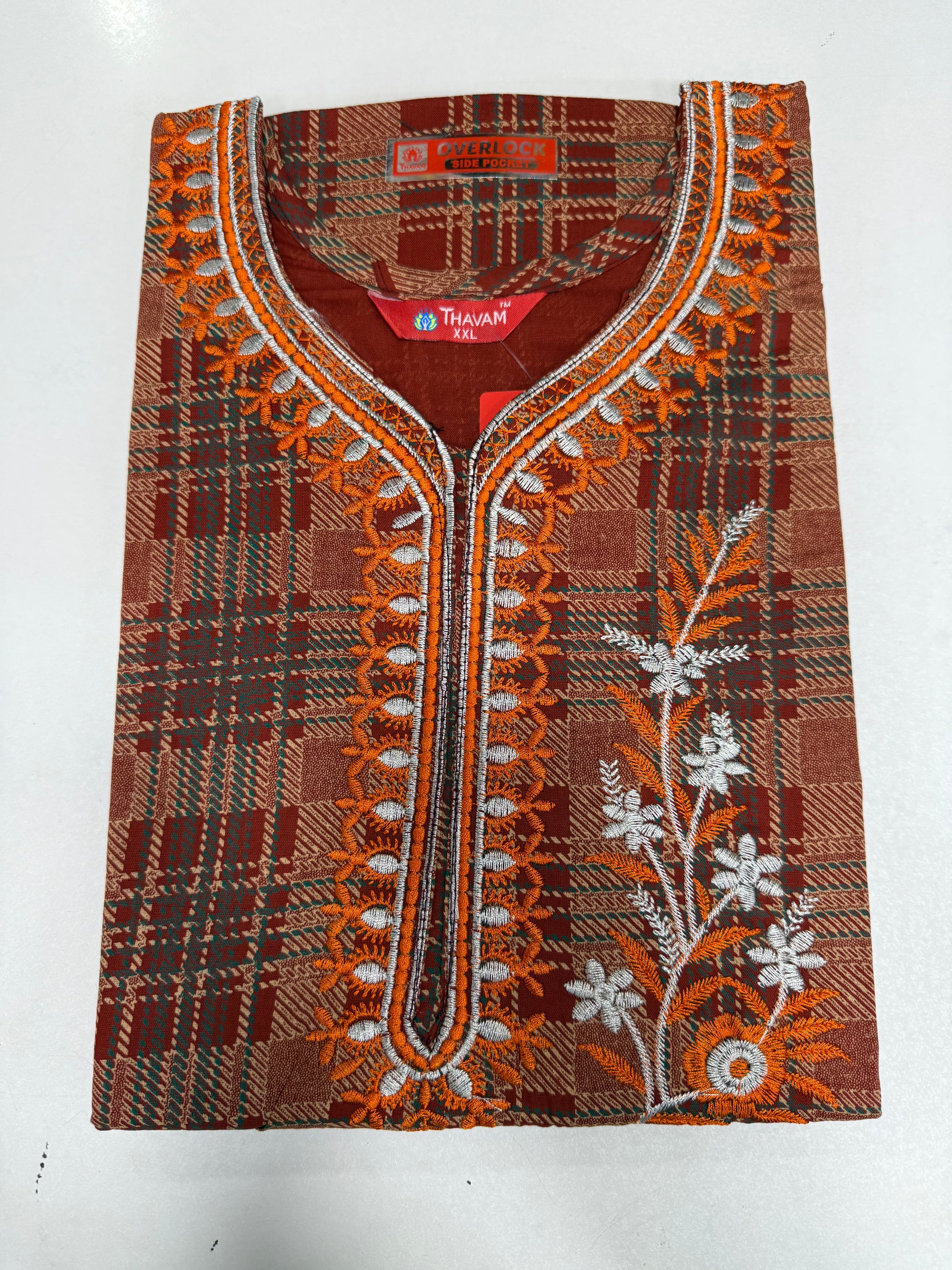 Embroidery Nighty  (XL,XXL)