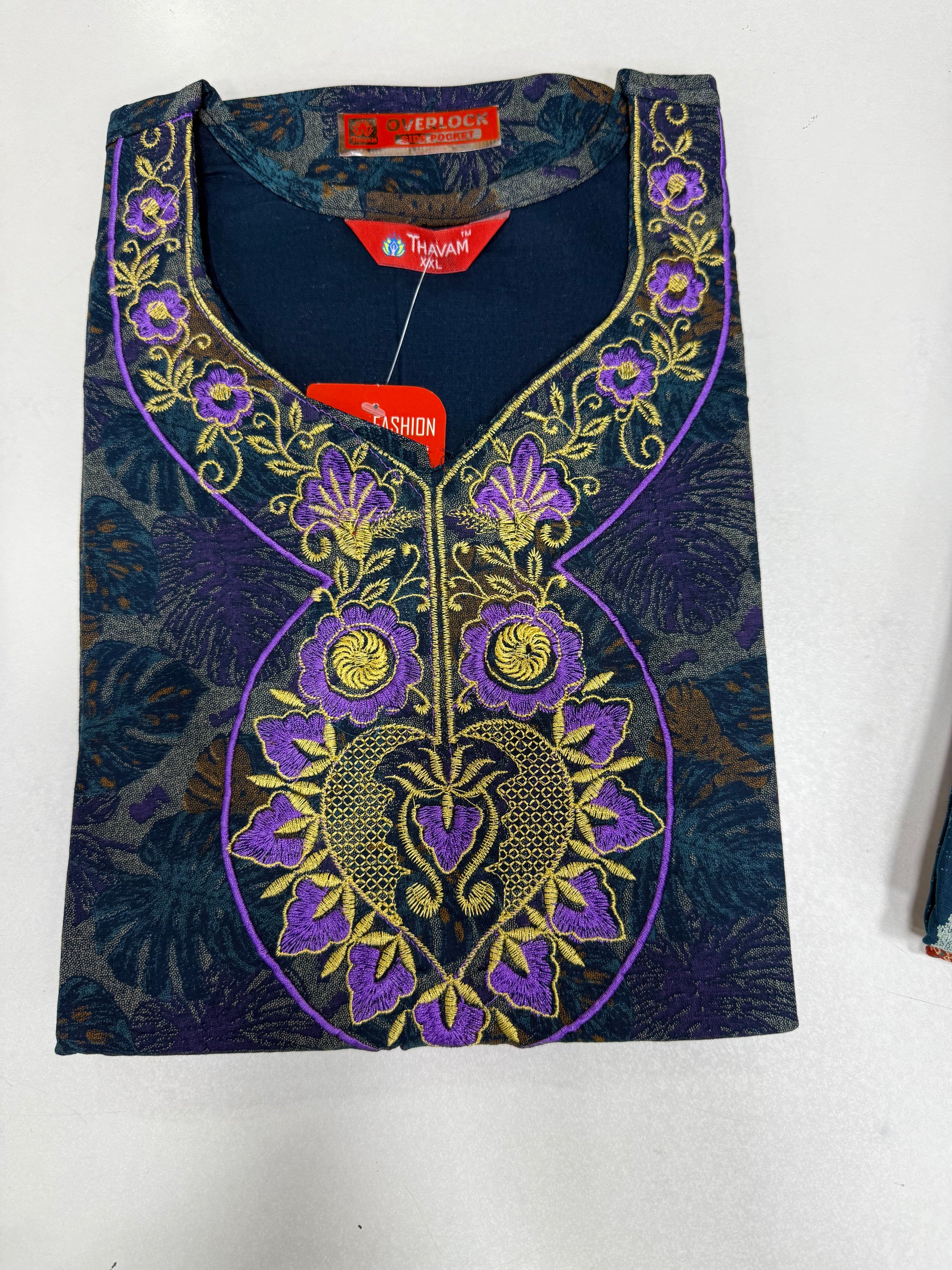 Embroidery Nighty  (XL,XXL)