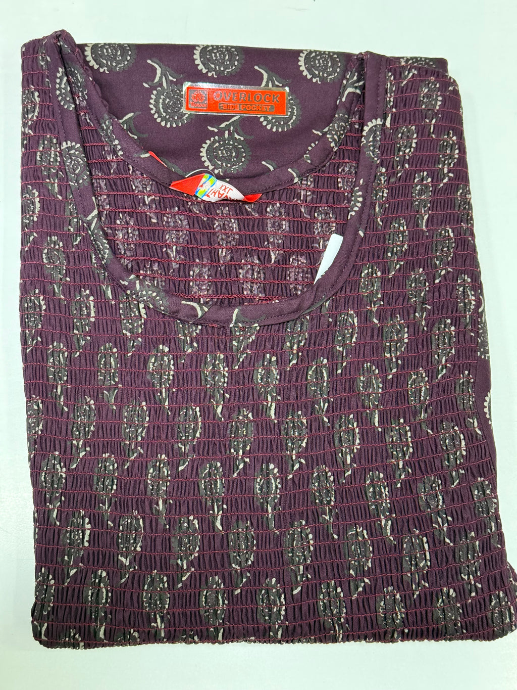 Smocking Nighty(XL,XXL)