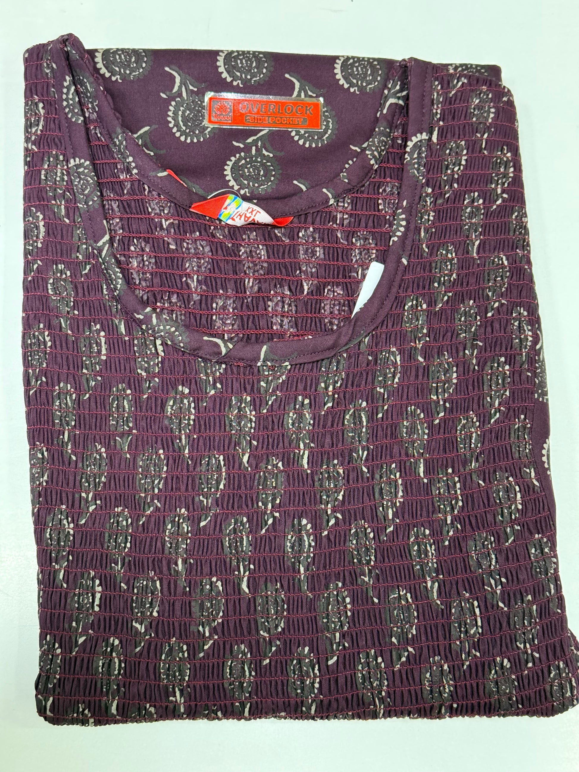 Smocking Nighty(XL,XXL)