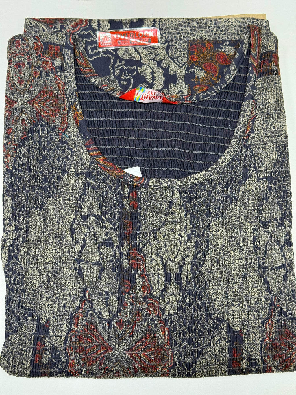Smocking Nighty(XL,XXL)