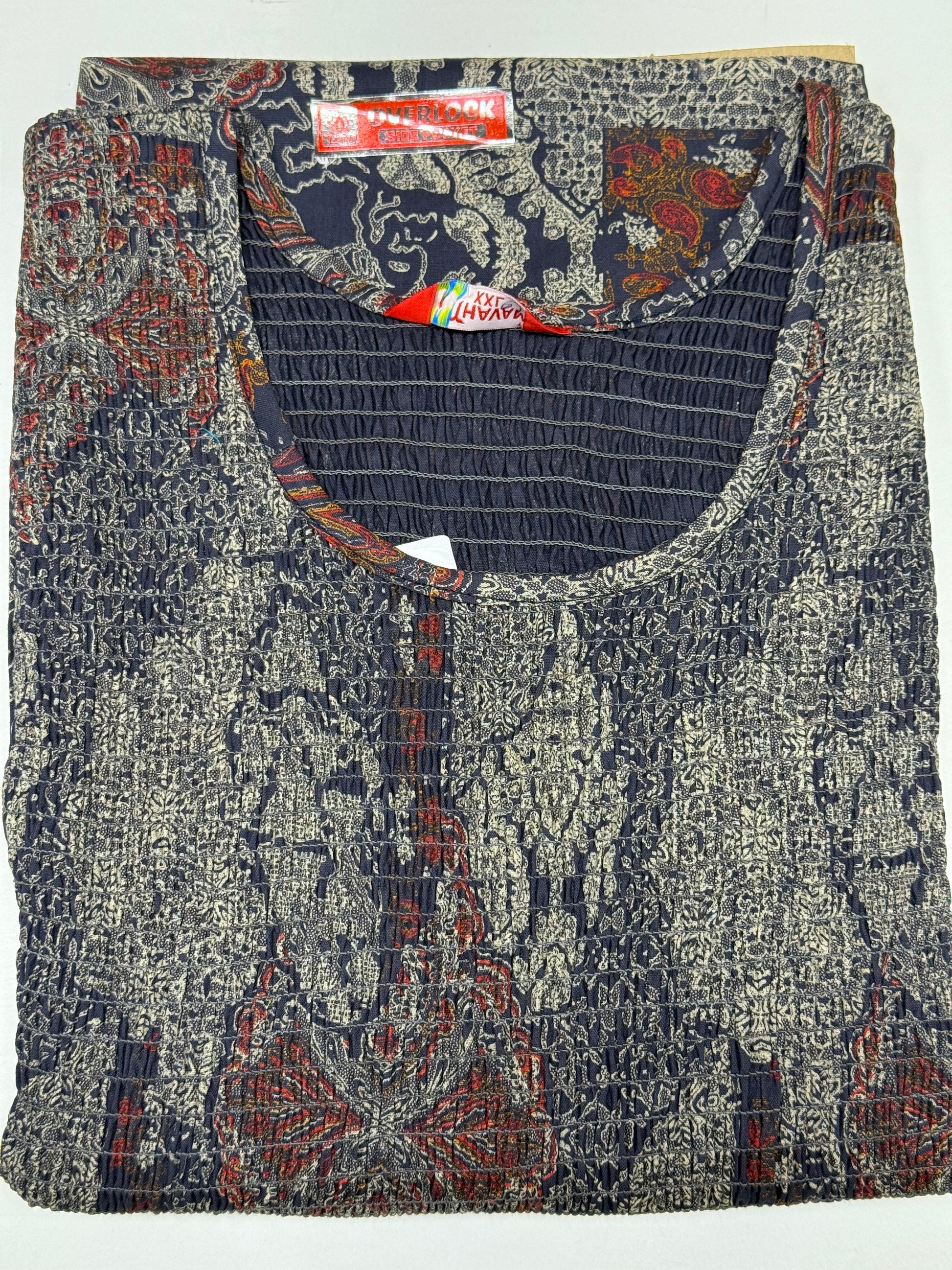 Smocking Nighty(XL,XXL)
